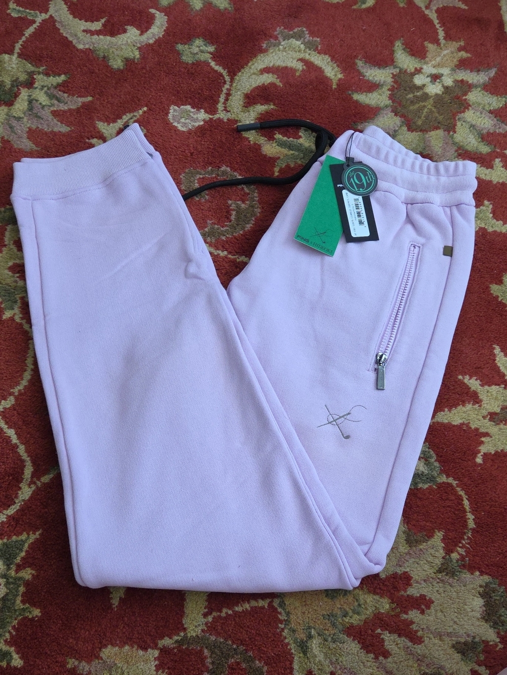 NWT Ping x Hideoki The 19th Collection Signature Joggers Pants Purple S